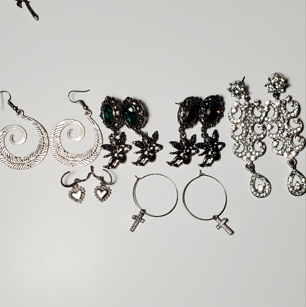 Silver Earring Bundle - image 1